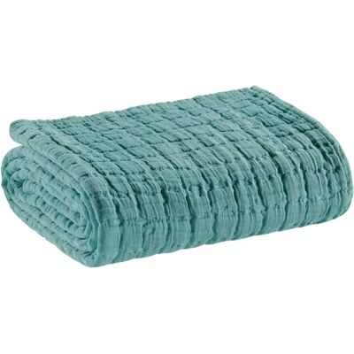 Linge de lit coton stonewashed Vivaraise Swami Vert - Publicité Linge de lit coton stonewashed Vivaraise Swami Vert - Publicité
