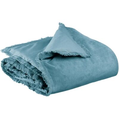 Couverture chauffante uni Vivaraise Fara Bleu - Publicité Couverture chauffante uni Vivaraise Fara Bleu - Publicité