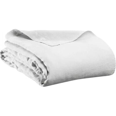 Drap plat Vivaraise Kala Blanc - Publicité Drap plat Vivaraise Kala Blanc - Publicité