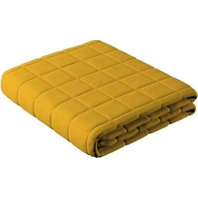 Couvre-lit matelassé à carreaux Yellow Tipi Lillipop Jaune - Publicité Couvre-lit matelassé à carreaux Yellow Tipi Lillipop Jaune - Publicité