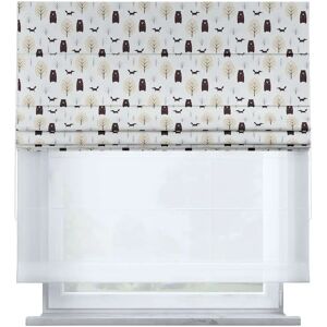 Store romain en voile et tissu Yellow Tipi Duo II Blanc - Publicité Store romain en voile et tissu Yellow Tipi Duo II Blanc - Publicité