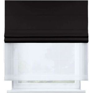 Store romain en voile et tissu Yellow Tipi Duo II Noir - Publicité Store romain en voile et tissu Yellow Tipi Duo II Noir - Publicité