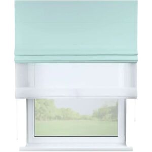 Store romain en voile et tissu Yellow Tipi Duo II Bleu - Publicité Store romain en voile et tissu Yellow Tipi Duo II Bleu - Publicité