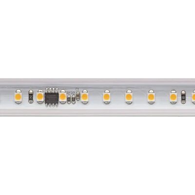Bande LED haute tension Sigor Ip65 3000K 8W 50m Blanc - Publicité Bande LED haute tension Sigor Ip65 3000K 8W 50m Blanc - Publicité