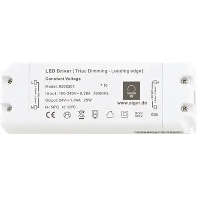 Alimentation Sigor Triac Flat Blanc - Publicité Alimentation Sigor Triac Flat Blanc - Publicité
