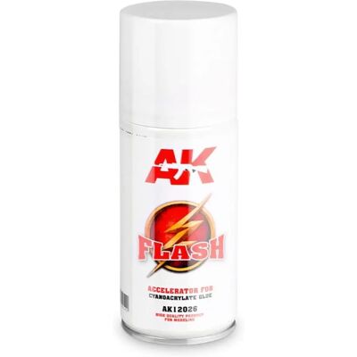 Accélerateur pour colle AK Interactive Cyanocrylate Blanc - Publicité Accélerateur pour colle AK Interactive Cyanocrylate Blanc - Publicité