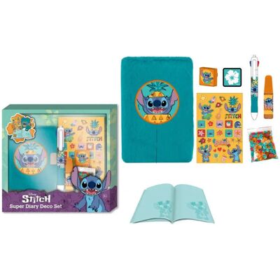 Coffret de papeterie Canenco Disney Stitch Turquoise - Publicité Coffret de papeterie Canenco Disney Stitch Turquoise - Publicité