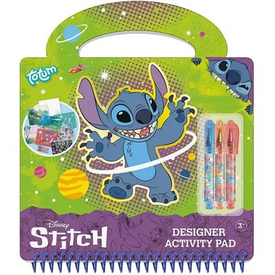 Carnet dessin enfant Creativ Craft Stitch Bleu - Publicité Carnet dessin enfant Creativ Craft Stitch Bleu - Publicité