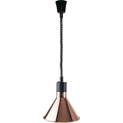Lacor - Cône Extensible - Cuivre - 275W - Lampe chauffante - Publicité Lacor - Cône Extensible - Cuivre - 275W - Lampe chauffante - Publicité