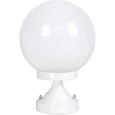 Luminaire classique Dopo lighting Globi IP43 E27 310 mm Blanc - Publicité Luminaire classique Dopo lighting Globi IP43 E27 310 mm Blanc - Publicité