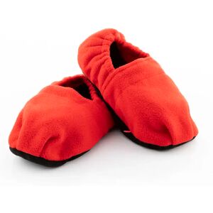 Chaussons chauffants micro-ondes InnovaGoods Rouge - Publicité Chaussons chauffants micro-ondes InnovaGoods Rouge - Publicité