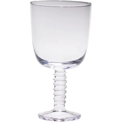 Verre à vin rouge Hubsch Interior Clink Blanc - Publicité Verre à vin rouge Hubsch Interior Clink Blanc - Publicité