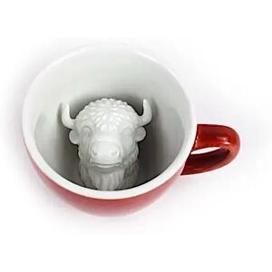 Tasse à café Creature Cups Bison Rouge - Publicité Tasse à café Creature Cups Bison Rouge - Publicité
