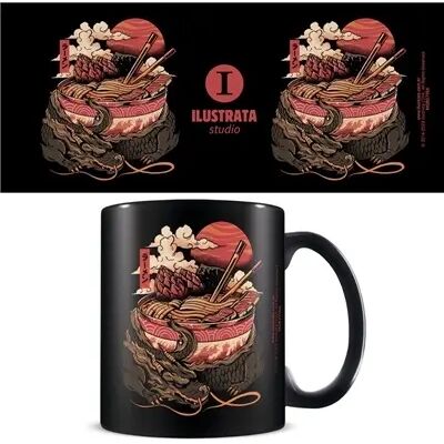 Mug enfant Pyramid Ilustrata Dragon Ramen 2° Noir - Publicité Mug enfant Pyramid Ilustrata Dragon Ramen 2° Noir - Publicité