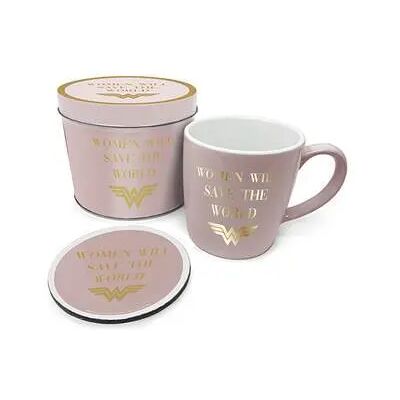 Mug Wonder Woman avec Support - Boîte Cadeau - Publicité Mug Wonder Woman avec Support - Boîte Cadeau - Publicité