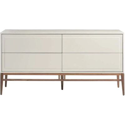 Buffet en bois et pieds en bois Angel Cerdà Blanc - Publicité Buffet en bois et pieds en bois Angel Cerdà Blanc - Publicité