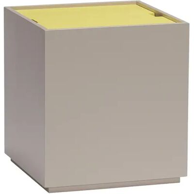 Table d’appoint et boîte de rangement Hubsch Interior Vault Gris - Publicité Table d’appoint et boîte de rangement Hubsch Interior Vault Gris - Publicité