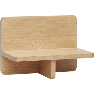 Petite Étagère Murale Hübsch - Chêne FSC - Style Scandinave - Publicité Petite Étagère Murale Hübsch - Chêne FSC - Style Scandinave - Publicité