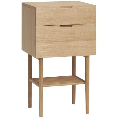 Table de chevet Hubsch Interior Acorn Beige - Publicité Table de chevet Hubsch Interior Acorn Beige - Publicité