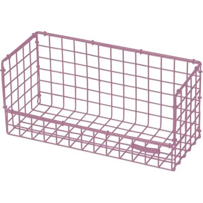 Étagère métallique moyen Kalager Wire Shelf Rose - Publicité Étagère métallique moyen Kalager Wire Shelf Rose - Publicité