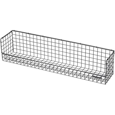 Étagère métallique grande Kalager Wire Shelf Gris - Publicité Étagère métallique grande Kalager Wire Shelf Gris - Publicité