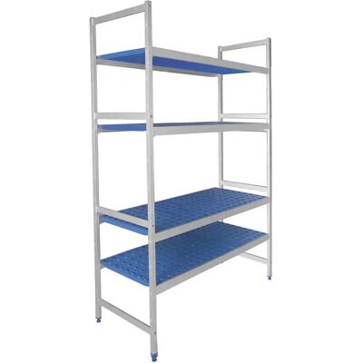 Étagère double 3 étages Lacor Bleu - Publicité Étagère double 3 étages Lacor Bleu - Publicité