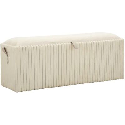 Banc avec rangement Mauro Ferretti Gotebord Blanc - Publicité Banc avec rangement Mauro Ferretti Gotebord Blanc - Publicité