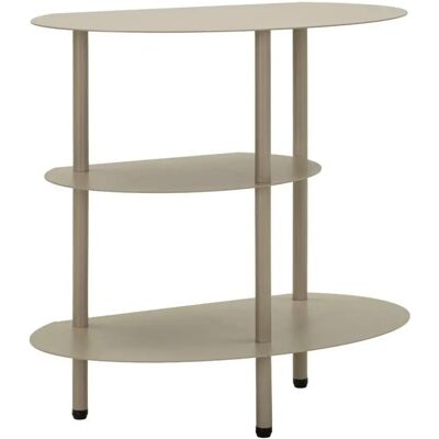 Table de chevet Mauro Ferretti Saturn Gris - Publicité Table de chevet Mauro Ferretti Saturn Gris - Publicité