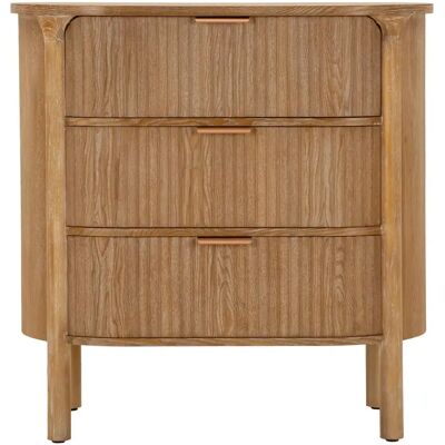 Commode en bois Mauro Ferretti Goteborg Marron - Publicité Commode en bois Mauro Ferretti Goteborg Marron - Publicité