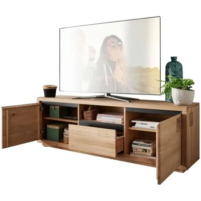 Meuble TV Olivia Living Fende WZ-0159 II Beige - Publicité Meuble TV Olivia Living Fende WZ-0159 II Beige - Publicité