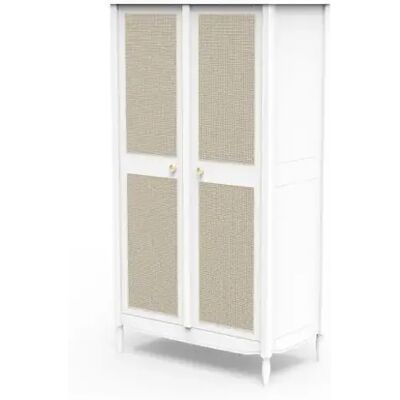 Armoire / Penderie Théo Bébé Hermione Blanc - Publicité Armoire / Penderie Théo Bébé Hermione Blanc - Publicité