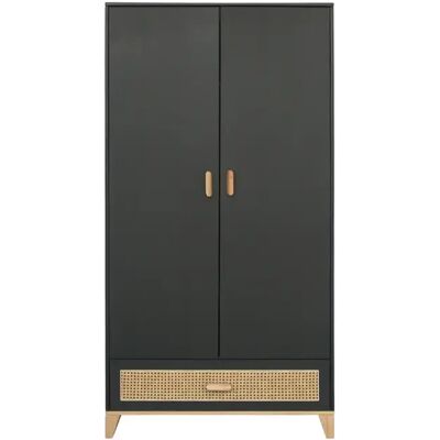 Armoire en rotin Théo Bébé Nami Noir - Publicité Armoire en rotin Théo Bébé Nami Noir - Publicité
