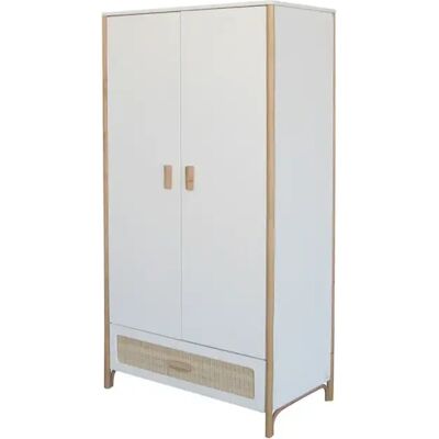 Armoire cannage en rotin Théo Bébé Oceania Beige - Publicité Armoire cannage en rotin Théo Bébé Oceania Beige - Publicité
