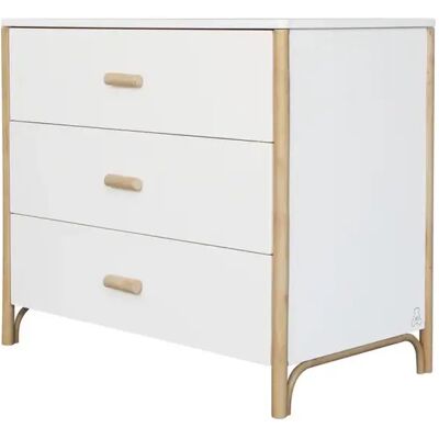 Commode Théo Bébé Oceane Blanc - Publicité Commode Théo Bébé Oceane Blanc - Publicité