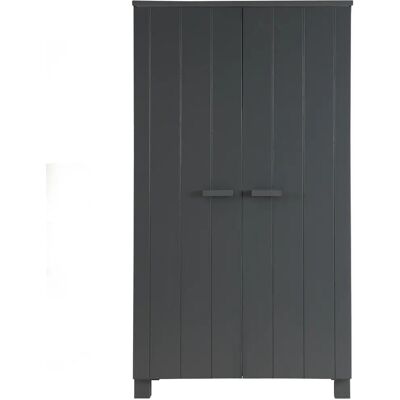 Armoire pin Woood Dennis Gris - Publicité Armoire pin Woood Dennis Gris - Publicité