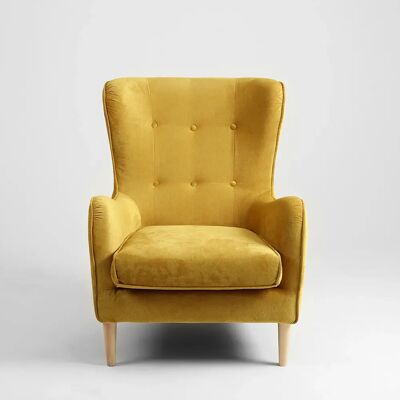 Fauteuil CUSTOM FORM Cozyboy Jaune - Publicité Fauteuil CUSTOM FORM Cozyboy Jaune - Publicité
