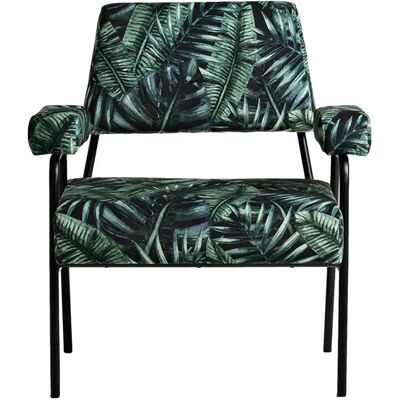Fauteuil CUSTOM FORM Simple Tropicalvives Noir - Publicité Fauteuil CUSTOM FORM Simple Tropicalvives Noir - Publicité