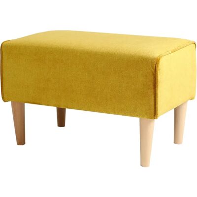 Repose-pied CUSTOM FORM Cozyboy Jaune - Publicité Repose-pied CUSTOM FORM Cozyboy Jaune - Publicité