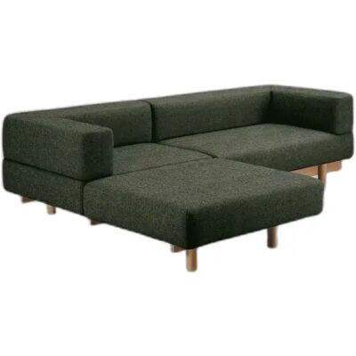 Canapé avec chaise longue côté gauche Emko Alchemist Vert - Publicité Canapé avec chaise longue côté gauche Emko Alchemist Vert - Publicité