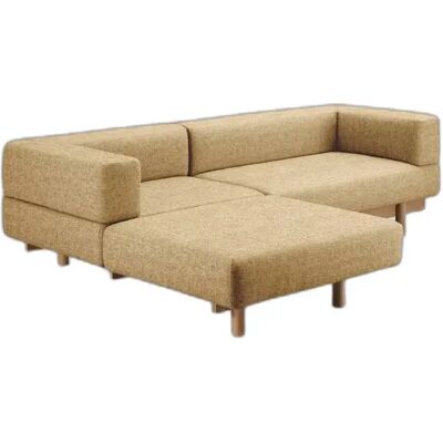 Canapé avec chaise longue côté gauche Emko Alchemist Beige - Publicité Canapé avec chaise longue côté gauche Emko Alchemist Beige - Publicité