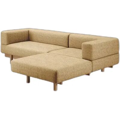 Canapé avec chaise longue côté droite Emko Alchemist Beige - Publicité Canapé avec chaise longue côté droite Emko Alchemist Beige - Publicité
