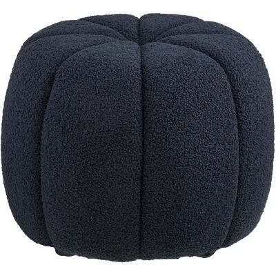 Pouf House Nordic Paisley Bleu - Publicité Pouf House Nordic Paisley Bleu - Publicité