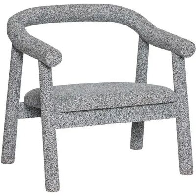 Fauteuil lounge Hubsch Interior Ouli Blanc - Publicité Fauteuil lounge Hubsch Interior Ouli Blanc - Publicité