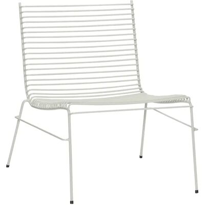Fauteuil lounge Hubsch Interior String Gris - Publicité Fauteuil lounge Hubsch Interior String Gris - Publicité