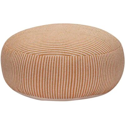 Hübsch Mochi Pouffe Ø: 75 cm - Sand/Multicolour - Pouf - Publicité Hübsch Mochi Pouffe Ø: 75 cm - Sand/Multicolour - Pouf - Publicité