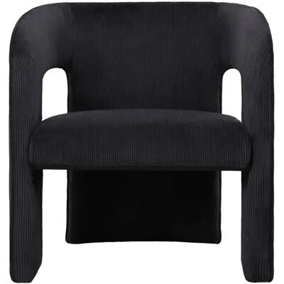 Fauteuil de salon Leitmotiv Vigor Noir - Publicité Fauteuil de salon Leitmotiv Vigor Noir - Publicité