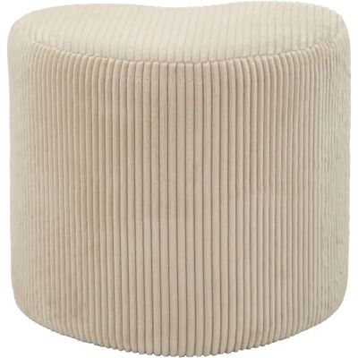 Pouf coeur Mauro Ferretti Dublino Blanc - Publicité Pouf coeur Mauro Ferretti Dublino Blanc - Publicité