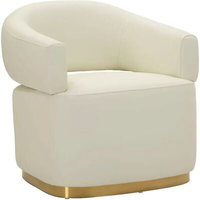 Fauteuil Mauro Ferretti Minsk Plus Blanc - Publicité Fauteuil Mauro Ferretti Minsk Plus Blanc - Publicité