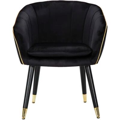 Fauteuil Mauro Ferretti Paris Noir - Publicité Fauteuil Mauro Ferretti Paris Noir - Publicité