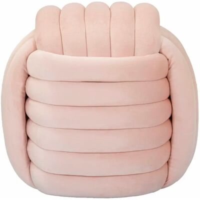 Pouf Mauro Ferretti Softy Rose - Publicité Pouf Mauro Ferretti Softy Rose - Publicité